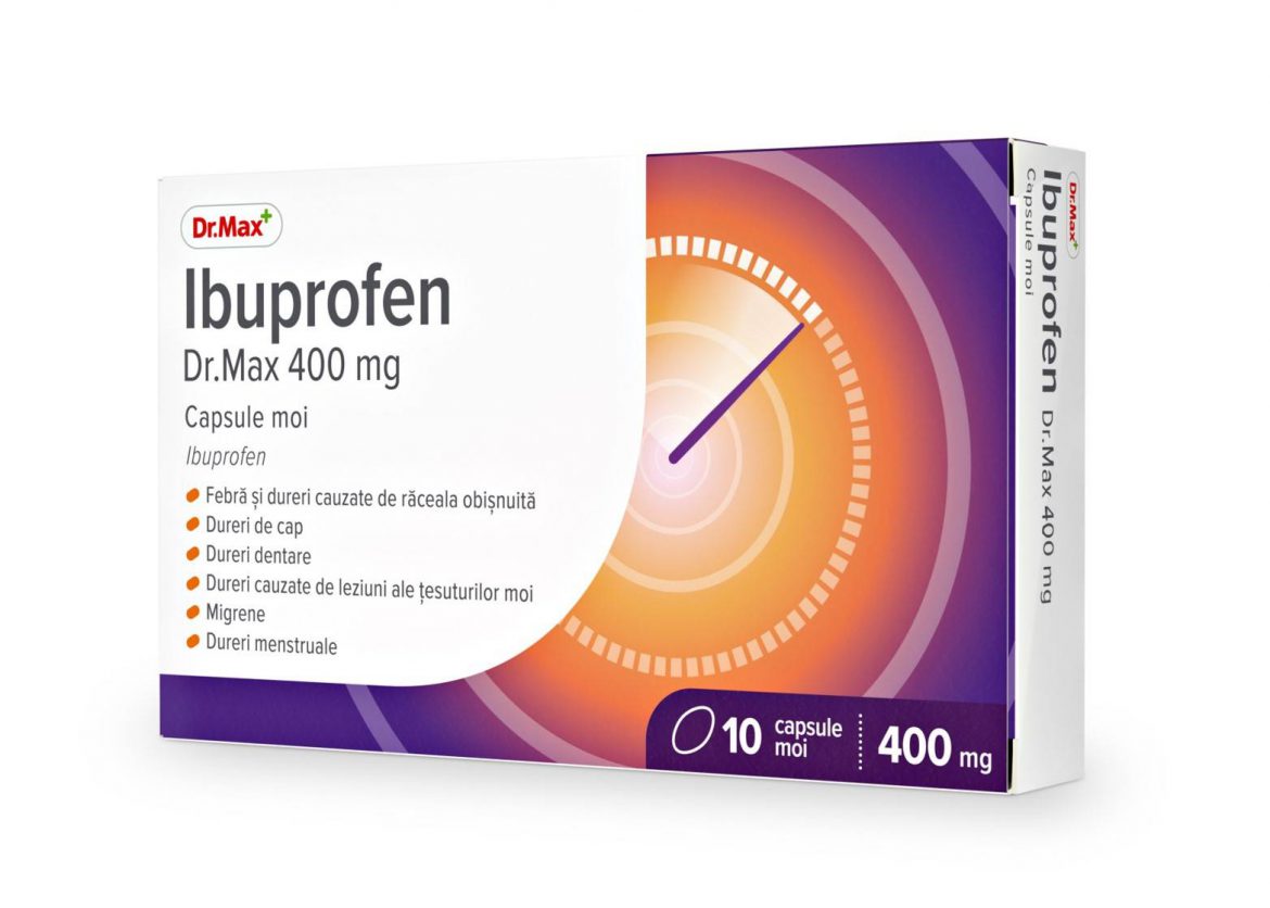 Ibuprofen și alte analgezice comune din deșeurile de hârtie.