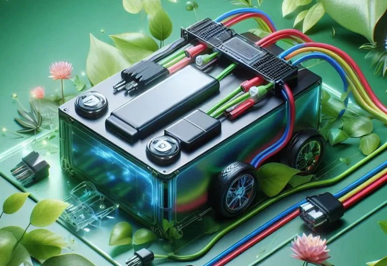 eprezentare vizuală a unei baterii pentru vehicule electrice (EV