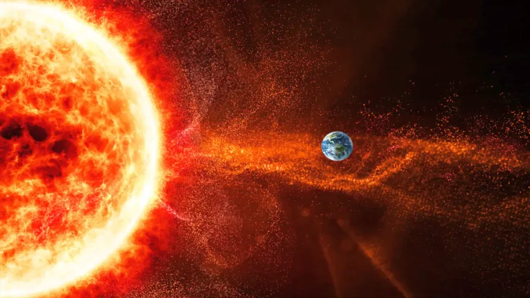 Explozie Solară Uriașă