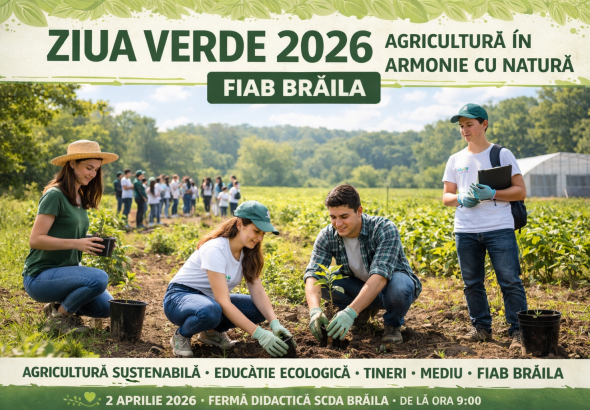 Inițiativa FIAB Brăila pentru o agricultură sustenabilă