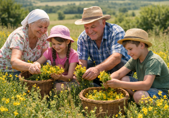 Sunătoare (Hypericum perforatum)