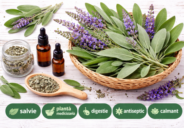 Salvie - Salvia officinalis